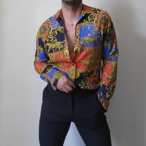 Asos Graphic Print Long Sleeve